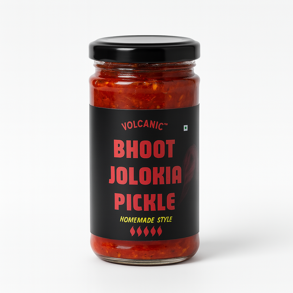 BHOOT JOLOKIA PICKLE HOMEMADE STYLE